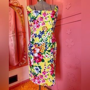 Yellow Floral Sundress